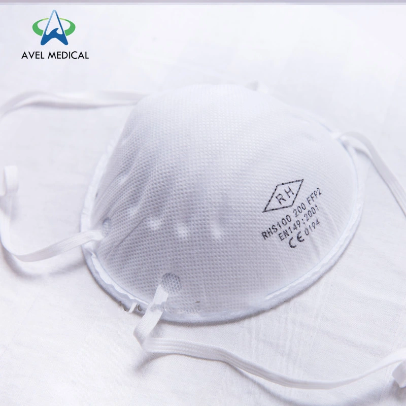 Hot Sale 4 Layer Disposable Respirator Face Mask with Valve Non Woven Cloth Protective