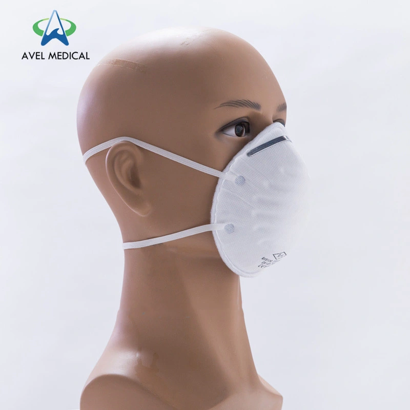 Hot Sale 4 Layer Disposable Respirator Face Mask with Valve Non Woven Cloth Protective