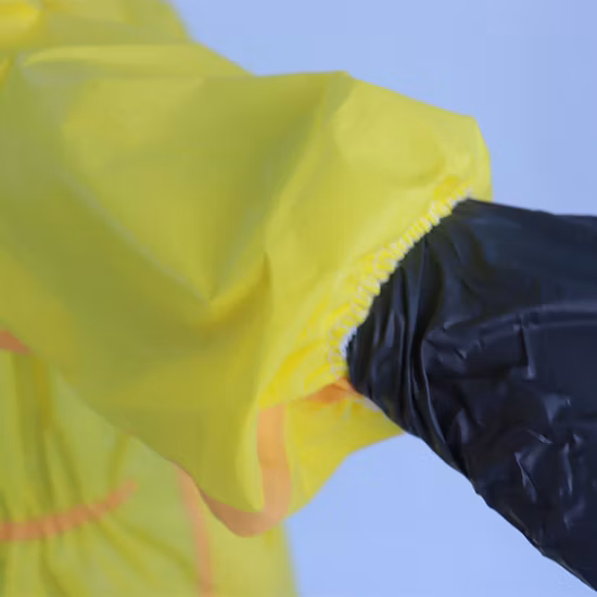 Type 3/4 Microporous Chemical Protective Anti Pneumonia Medical Disposable Coverall